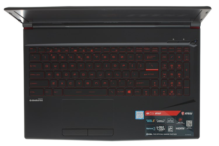 Laptop MSI GL63 8SD i7 8750H/8GB/1TB+128GB/ GTX1660Ti/Win 10 (281VN)