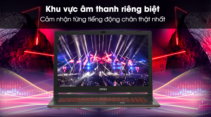 Laptop MSI Gaming GL73 8RC i7 8750H/8GB/1TB/4GB GTX1050/Win10 (230VN)