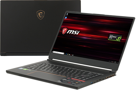 Laptop MSI GS65 8SE i7 8750H/8Gb/256GB/ GTX 2060/Win10 (225VN)