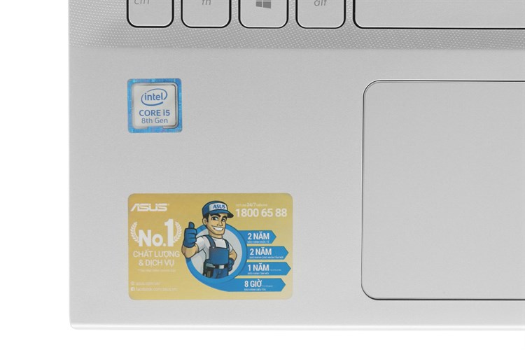 Laptop Asus VivoBook A512FA i5 8265U/8GB/1TB/Win10 (EJ552T) Màu Bạc