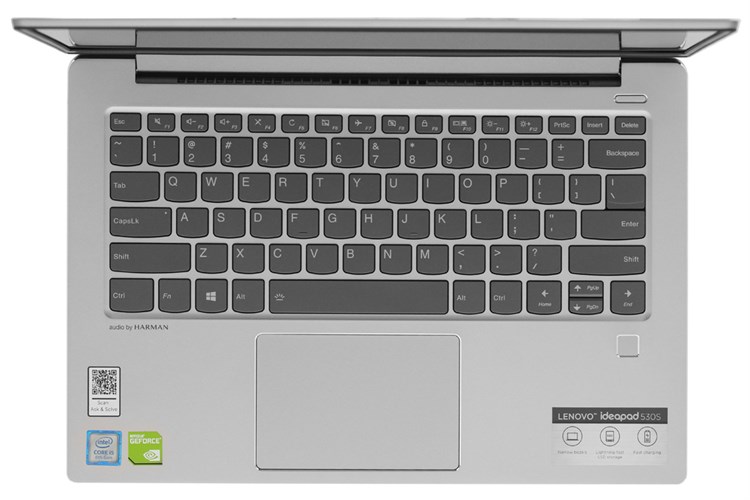 Laptop Lenovo Ideapad 530s 14IKB i5 8250U/8GB/256GB/2GB MX130/Win10 (81EU00T0VN) Màu Xám