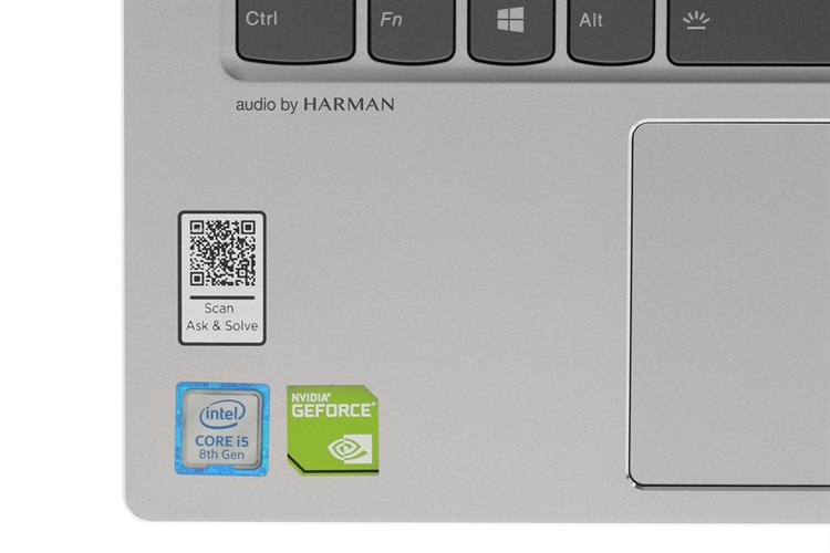 Laptop Lenovo Ideapad 530s 14IKB i5 8250U/8GB/256GB/2GB MX130/Win10 (81EU00T0VN) Màu Xám