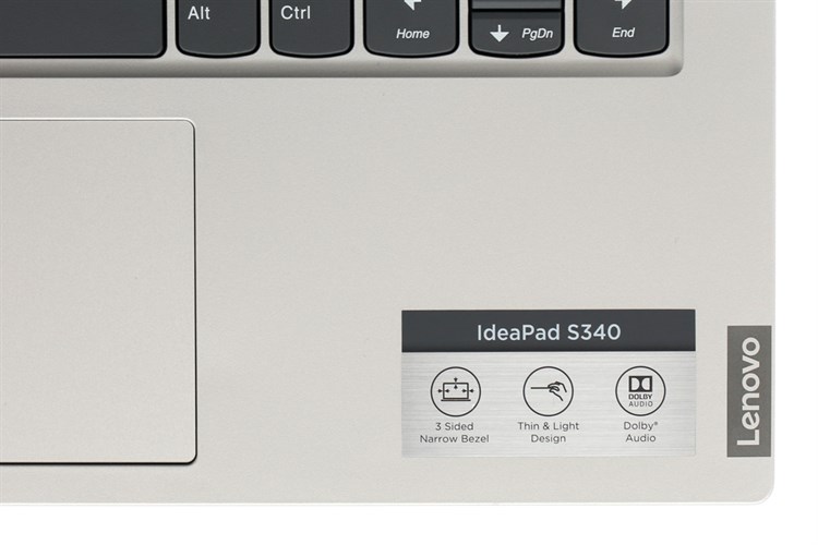 Laptop Lenovo Ideapad S340 14IWL i3 8145U/8GB/1TB/Win10 (81N70064VN) Màu Xám