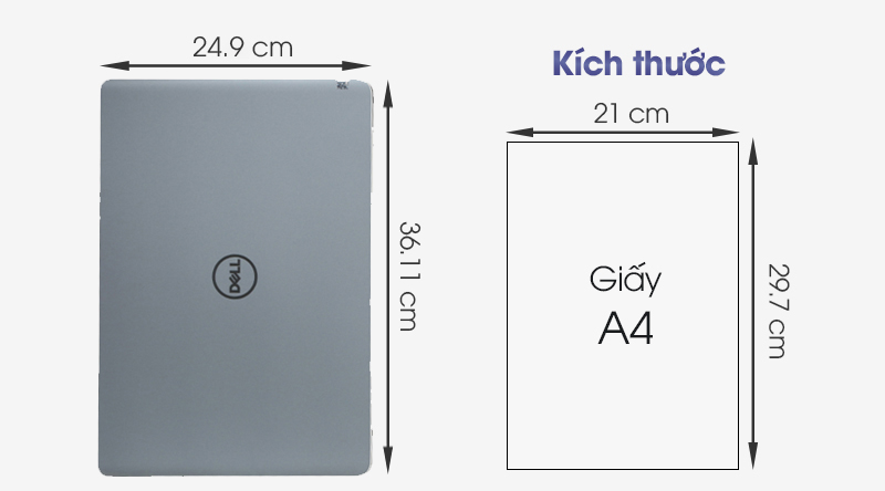 Laptop Dell Vostro 5581 i5 8265U/4GB/1TB/2GB MX130/Win10 (VRF6J1)