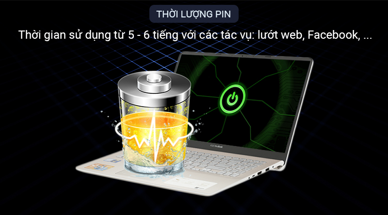 Laptop Asus VivoBook S530F i5 8265U/8GB+16GB/1TB/Win10 (BQ400T)