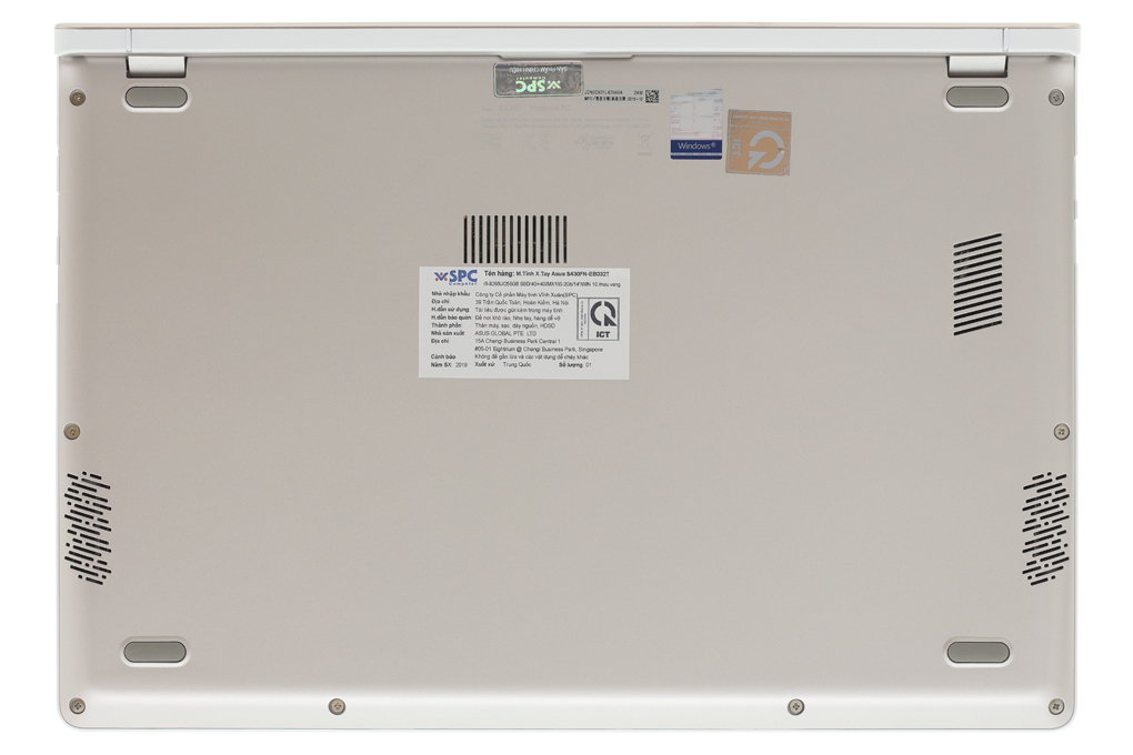 Laptop Asus VivoBook S430FN i5 8265U/8GB/256GB/2GB MX150/Win10 (EB032T) Màu Vàng