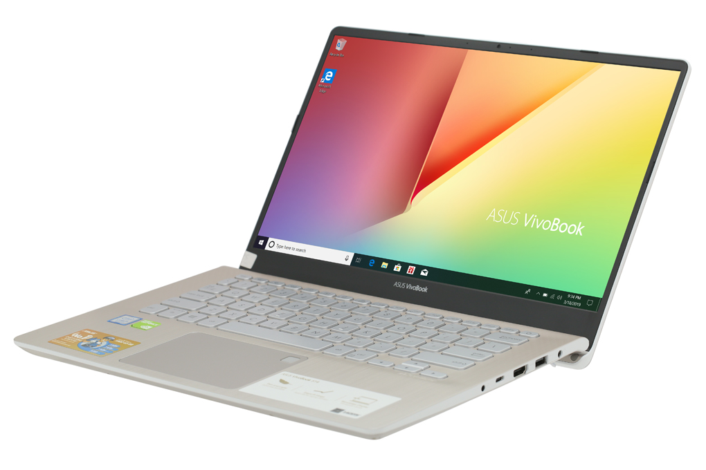 Laptop Asus VivoBook S430FN i5 8265U/8GB/256GB/2GB MX150/Win10 (EB032T) Màu Vàng
