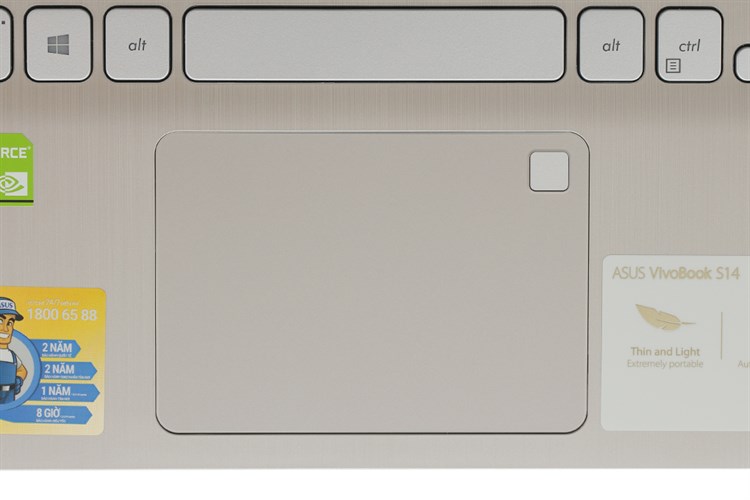 Laptop Asus VivoBook S430FN i5 8265U/8GB/256GB/2GB MX150/Win10 (EB032T) Màu Vàng