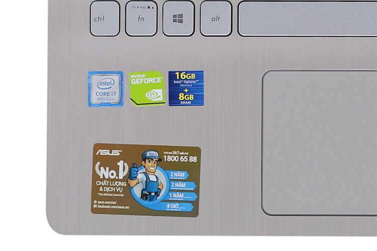 Laptop Asus VivoBook S530FN i7 8565U/8GB+16GB/1TB/2GB MX150/Win10 (BQ550T) Màu Vàng