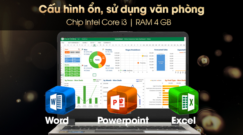 Laptop Asus VivoBook 14 X407UA i3 7020U/4GB/1TB/Win10 (BV345T)