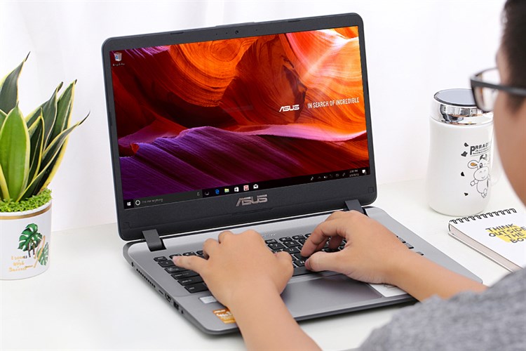 Laptop Asus VivoBook 14 X407UA i3 7020U/4GB/1TB/Win10 (BV345T)