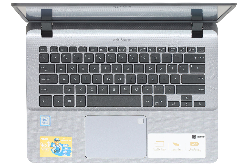 Laptop Asus VivoBook 14 X407UA i3 7020U/4GB/1TB/Win10 (BV345T)