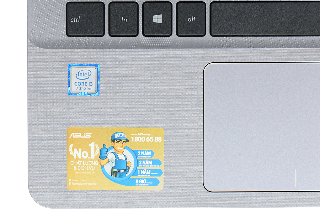 Laptop Asus VivoBook 14 X407UA i3 7020U/4GB/1TB/Win10 (BV345T)