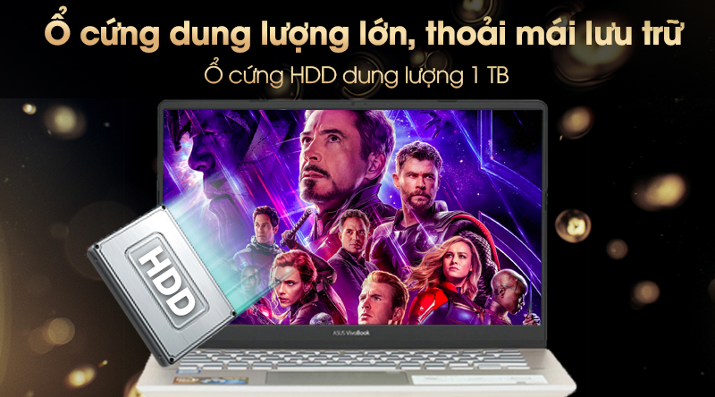 Laptop Asus VivoBook S430FA i5 8265U/4GB/1TB/Win10 (EB074T)