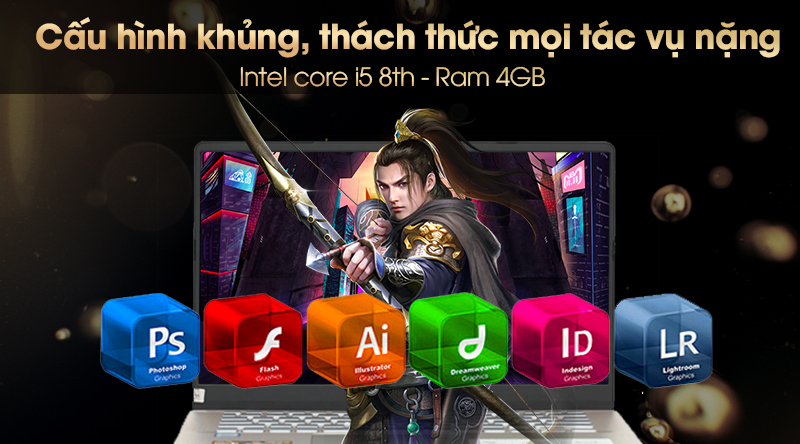 Laptop Asus VivoBook S430FA i5 8265U/4GB/1TB/Win10 (EB074T)