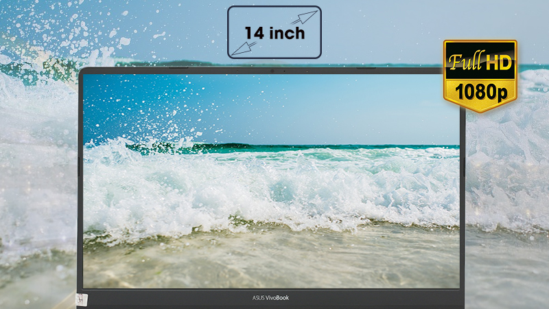  Laptop Asus VivoBook S14 S430FA-EB074T đem đến trải nghiệm hình ảnh tuyệt vời với hình ảnh sắc nét