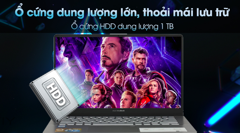 Laptop Asus VivoBook S430FA i5 8265U/4GB/1TB/Win10 (EB075T)