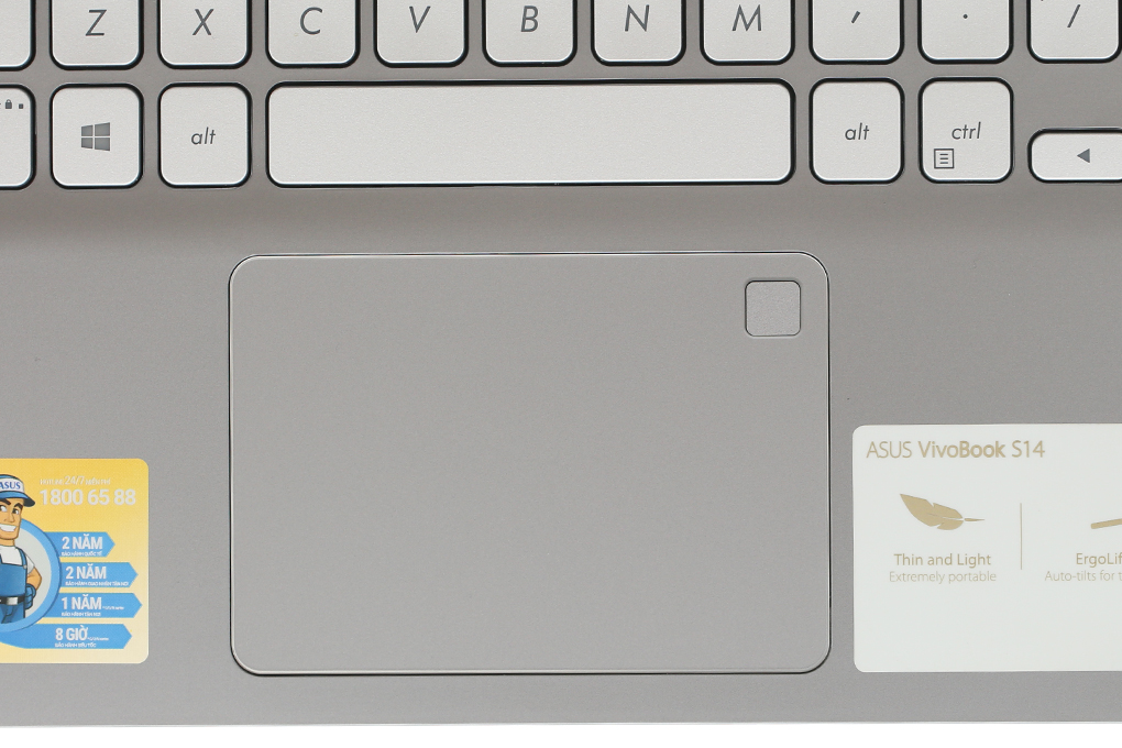 Laptop Asus VivoBook S430FA i5 8265U/4GB/1TB/Win10 (EB075T) Màu Xám