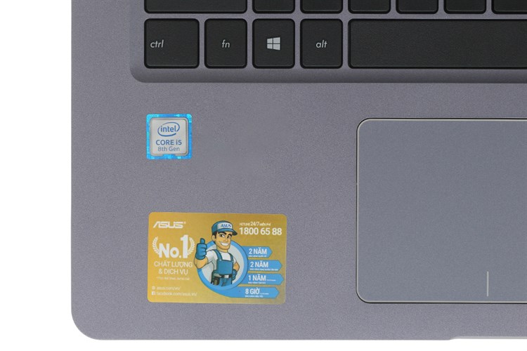 Laptop Asus A510UA i5 8250U/4GB/1TB/15.6"F/Win10/(EJ1214T)/Xám