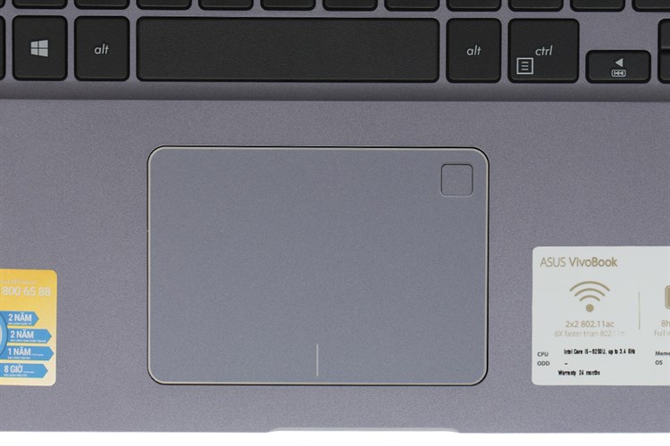Laptop Asus A510UA i5 8250U/4GB/1TB/15.6"F/Win10/(EJ1214T)/Xám