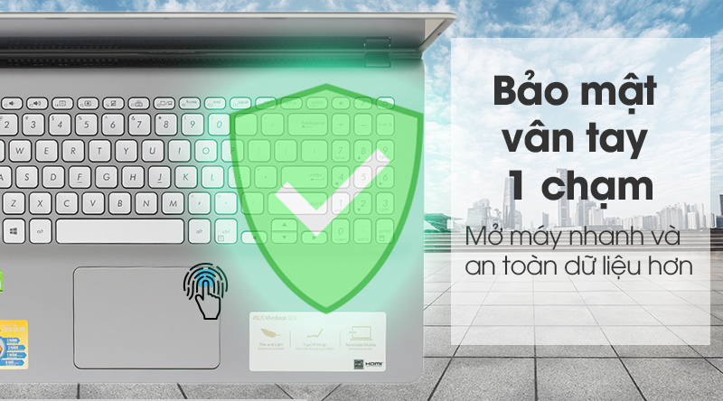 Laptop Asus Vivobook S530UN i5 8250U/4GB/256GB/2GB MX150/Win10 (BQ264T)