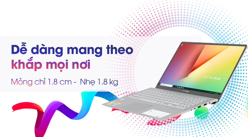 Laptop Asus Vivobook S530UN i5 8250U/4GB/256GB/2GB MX150/Win10 (BQ264T)