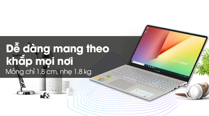 Laptop Asus VivoBook S530FN i7 8565U/8GB/512GB/2GB MX150/Win10 (BQ141T)