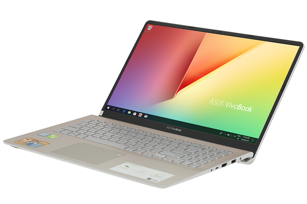 Laptop Asus VivoBook S530FN i7 8565U/8GB/512GB/2GB MX150/Win10 (BQ141T) Màu Vàng