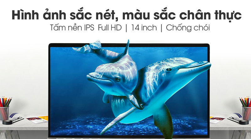 Laptop Asus ZenBook 14 UX433FA i5 8265U/8GB/256GB/Túi/Win10 (A6113T)