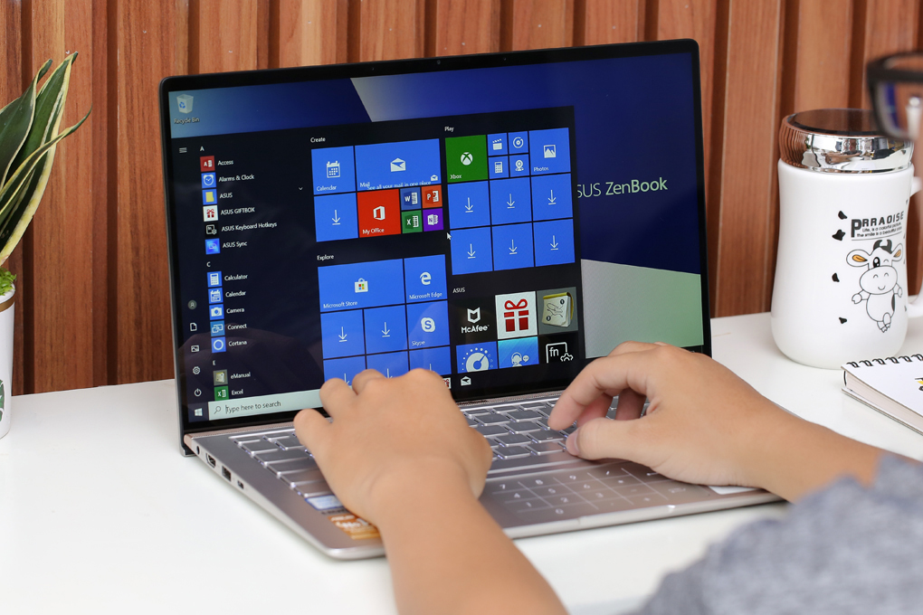 Laptop Asus ZenBook 14 UX433FN i5 8265U/8GB/512GB/2GB MX150/Túi/Win10 (A6124T) - 16