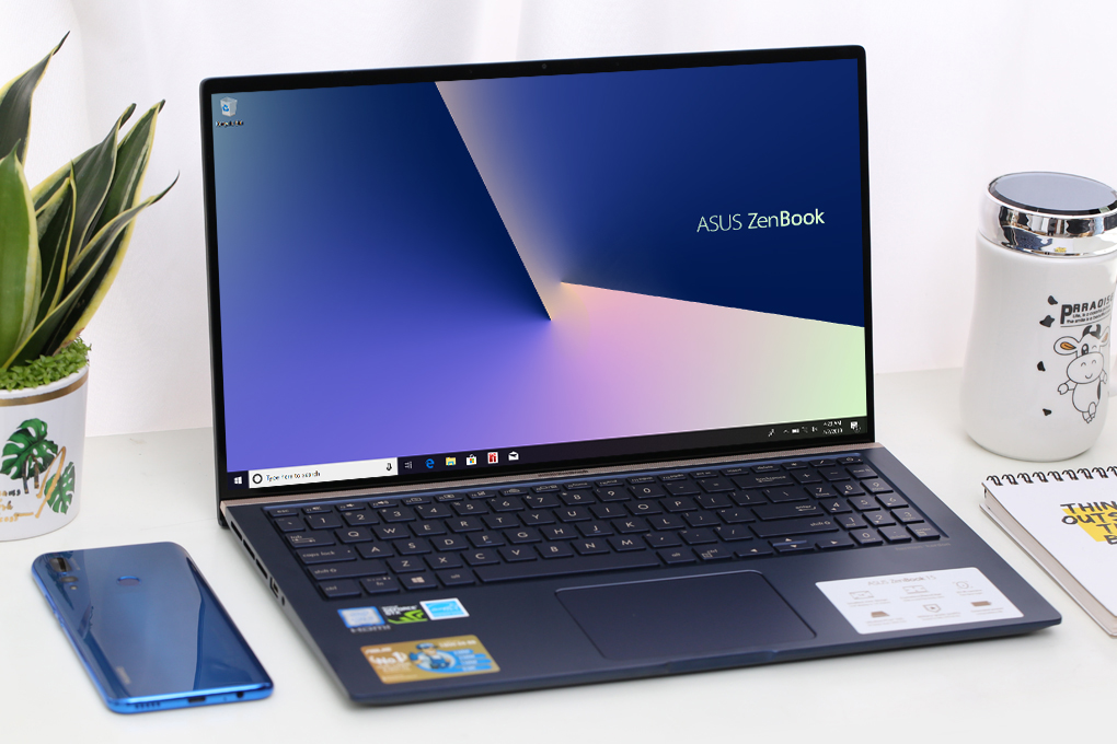 Laptop Asus ZenBook 15 UX533FD i5 8265U/8GB/256GB/GTX1050/Túi/Win10 (A9035T) - 13