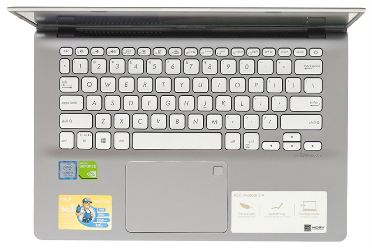 Laptop Asus VivoBook S430FN i5 8265U/8GB/256GB/2GB MX150/Win10 (EB010T) Màu Đen