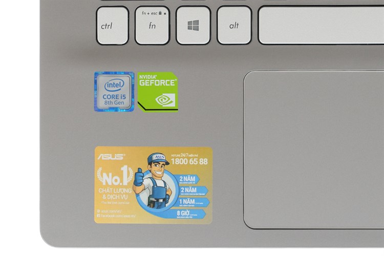 Laptop Asus VivoBook S430FN i5 8265U/8GB/256GB/2GB MX150/Win10 (EB010T) Màu Đen