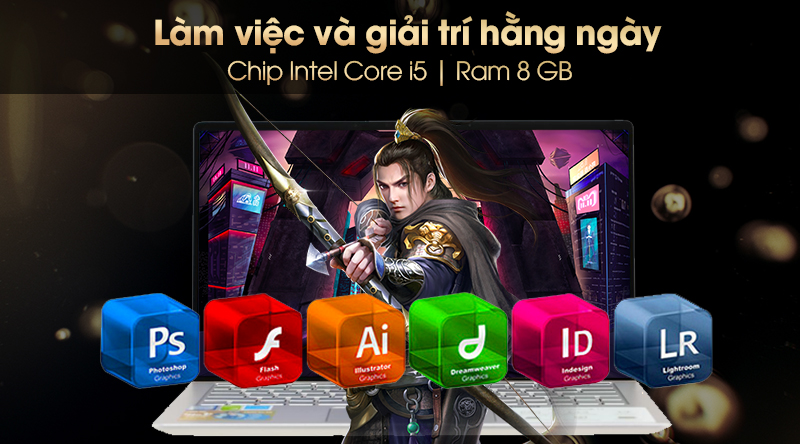 Laptop Asus ZenBook 13 UX333FN i5 8265U/8GB/512GB/2GB MX150/Túi/Win10 (A4125T)