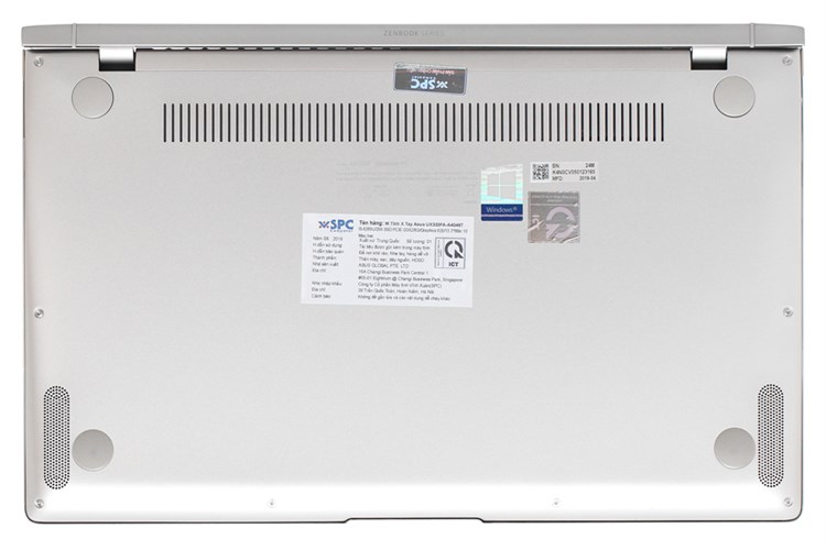 Laptop Asus ZenBook 13 UX333FN i5 8265U/8GB/512GB/2GB MX150/Túi/Win10 (A4125T) Màu Bạc