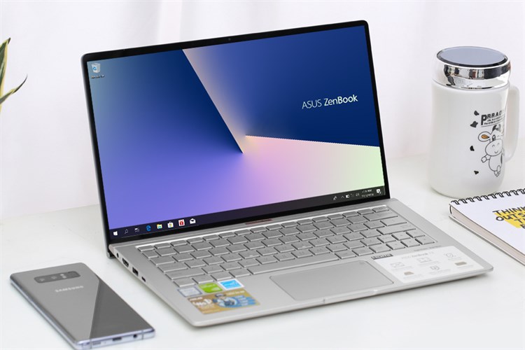 Laptop Asus ZenBook 13 UX333FN i5 8265U/8GB/512GB/2GB MX150/Túi/Win10 (A4125T) Màu Bạc
