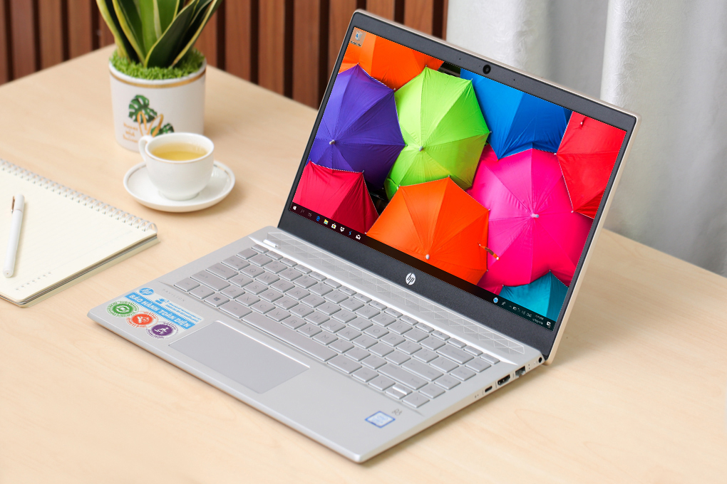 Laptop HP Pavilion 14 ce1014TU i3 8145U/4GB/500GB/Win10 (5JN05PA) Màu Vàng