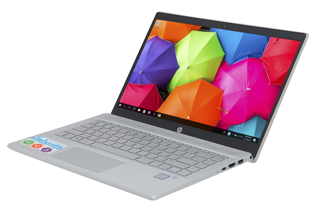 Laptop HP Pavilion 14 ce1014TU i3 8145U/4GB/500GB/Win10 (5JN05PA) Màu Vàng