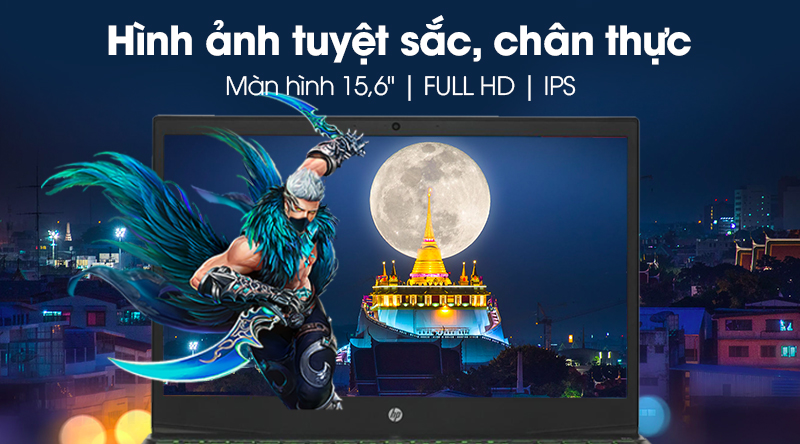 Laptop HP Pavilion Gaming 15 cx0179TX i5 8300H 8GB/1TB/ GTX1050/Win10 (5EF42PA)