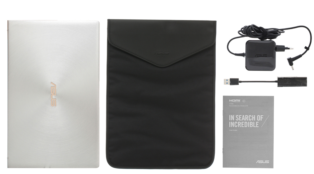 Bộ sản phẩm gồm: Sách hướng dẫn, Bao da, Thùng máy, Adapter sạc, Cáp