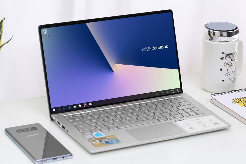 Laptop Asus Zenbook UX333FA i5 8265U/8GB/256GB/Túi/Win10 (A4046T) Màu Bạc