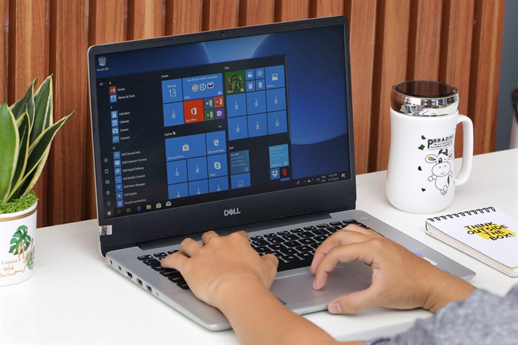 Laptop Dell Inspiron 14 5480 i5 8265U/4GB/1TB+128GB/2GB MX150/Office365/Win10 (X6C891) Màu Bạc