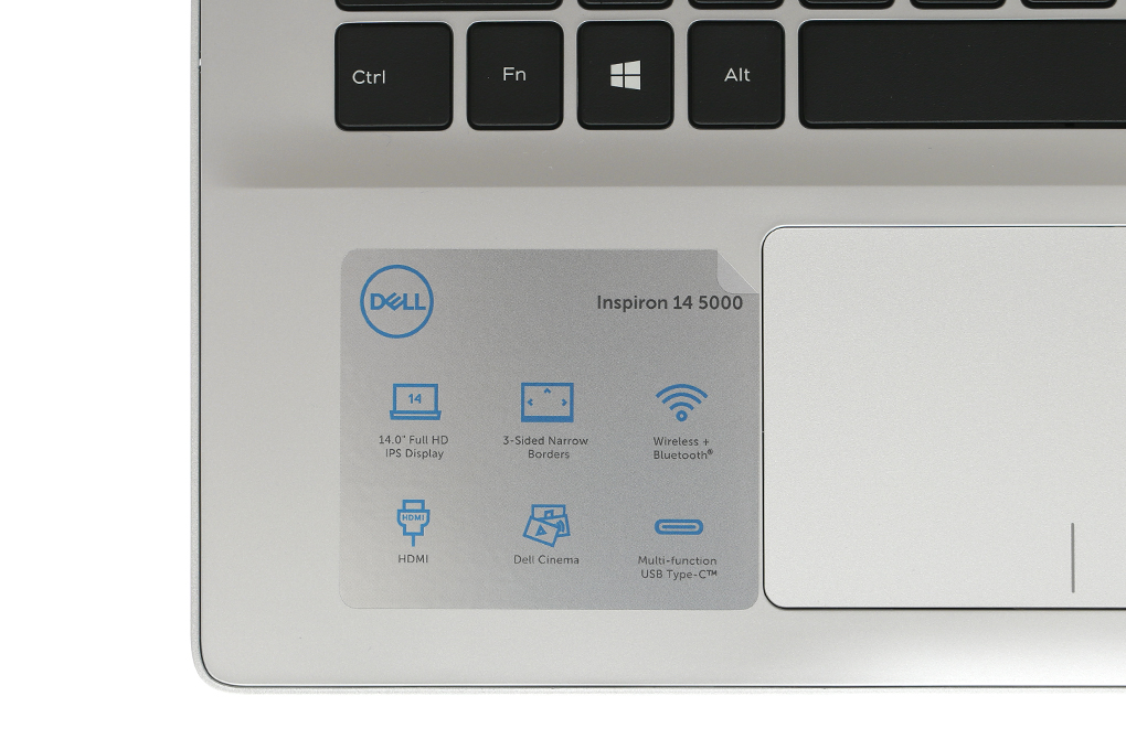 Laptop Dell Inspiron 14 5480 i5 8265U/4GB/1TB+128GB/2GB MX150/Office365/Win10 (X6C891) - 9
