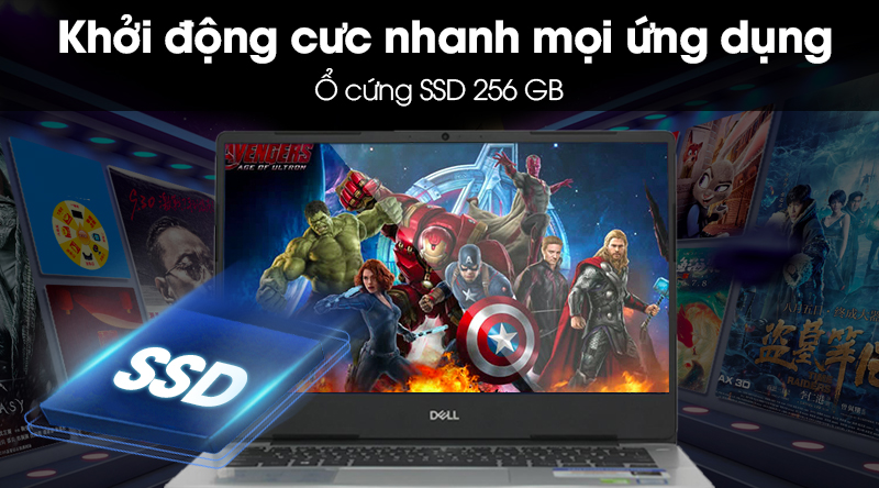 Laptop Dell Inspiron 5480 i5 8265U/8GB/256GB/2GB MX150/Office365/Win10 (X6C892)