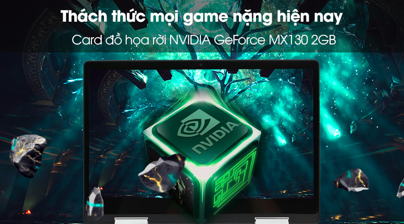 Laptop Dell Inspiron 14 5482 i7 8565U/8GB/256GB/2GB MX130/Touch/Office365/Win10 (C2CPX1)