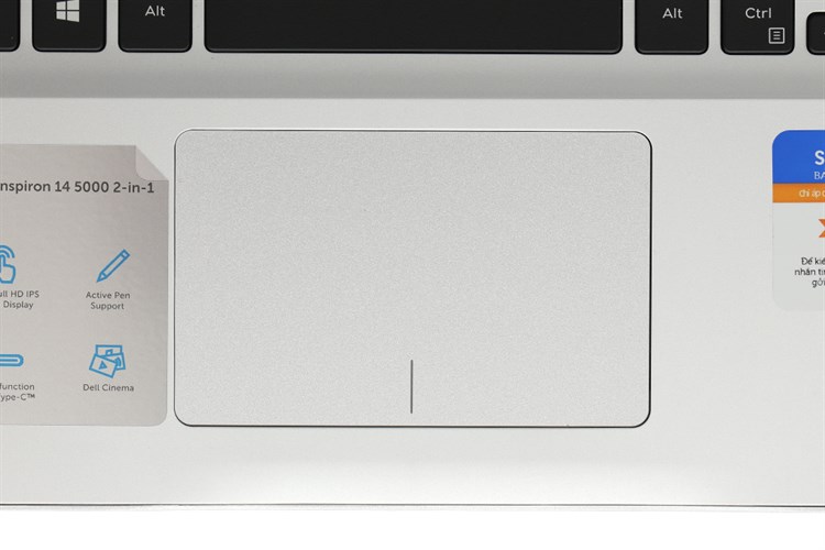 Laptop Dell Inspiron 14 5482 i7 8565U/8GB/256GB/2GB MX130/Touch/Office365/Win10 (C2CPX1) Màu Bạc