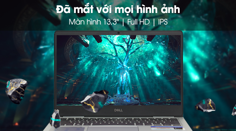 Laptop Dell Inspiron 7370 i7 8550U/8GB/256GB/Office365/Win10 (7D61Y3)