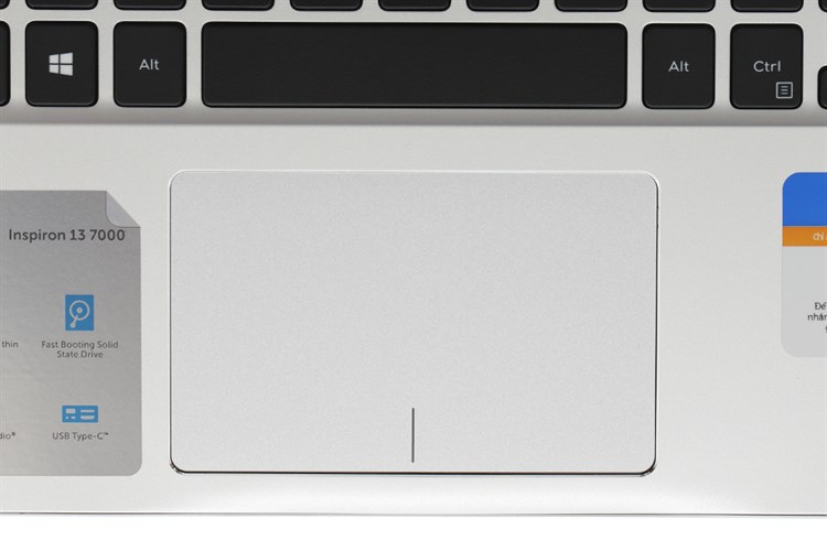 Laptop Dell Inspiron 7370 i7 8550U/8GB/256GB/Office365/Win10 (7D61Y3) Màu Bạc