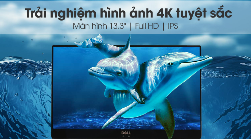 Laptop Dell XPS 13 9370 i7 8550U/8GB/256GB/Win10 (415PX1)