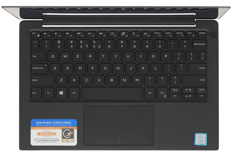 Laptop Dell XPS 13 9370 i7 8550U/8GB/256GB/Win10 (415PX1) Màu Bạc